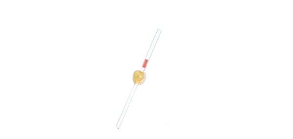 Brawa 3295 - Leuchtdiode Gleichstrom Anschluss nur mit Vorwiderstand 1000 Ohm Gelb Ø 2 mm