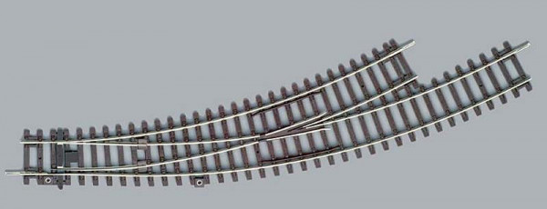 Piko 55227 - A-Gleis Weiche-Bogen-R3, ohne Bettung