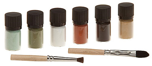 Faller 170695 - Patina-Set Farbpigmente 6 Flaschen je 10g