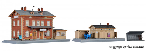 Kibri 39504 - Bahnhof "Langenthal" 43x14x15 cm