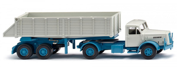Wiking 067711 - Henschel Hauber Hinterkippersattelzug