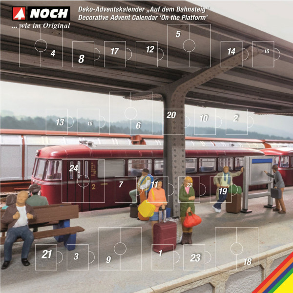 Noch 65593 - Deko-Adventskalender "Auf deà