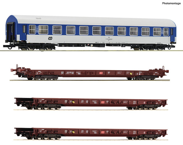 Roco 6600227 - DB-AG 4er Set Rola DB-AG E5