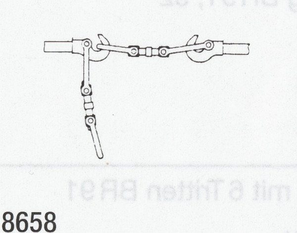 Weinert 8658 - Originalkupplungen 2St