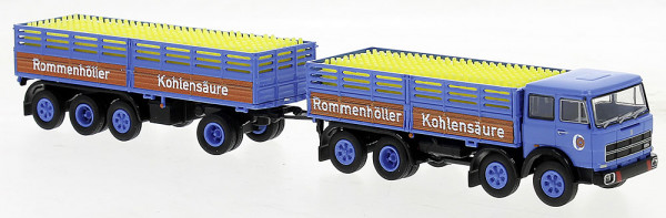 Brekina 58538 - Fiat 691 mit Ladegut 1970, Rommenhöller (D),