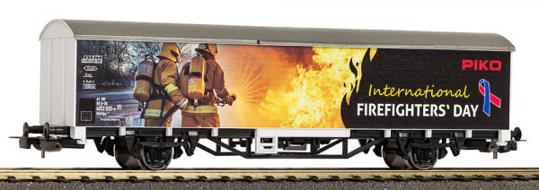 Piko 27902 - Gedeckter Güterwagen Intern. Tag der Feuerwehrleute"