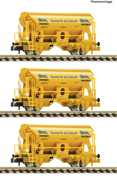 Fleischmann 6660172 - ZSSK Set 3-teilig Schwenkdachwagen Ep.6, "SKW Priesteritz"