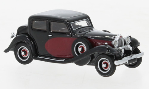BoS-Modell BOS87836 - Bugatti Typ 57 Galibier rot, schwarz, 1934,