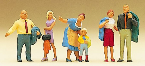 Preiser 10279 - Familie Krause in Rothenburg 6 teilig
