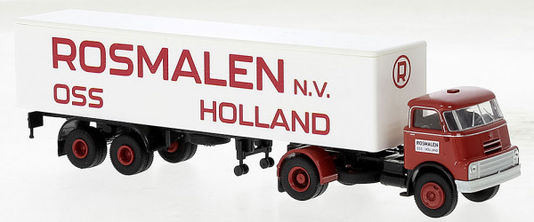 Brekina 85234 - DAF DO 2000 Koffer-SZ Text 1957, Rosmalen,