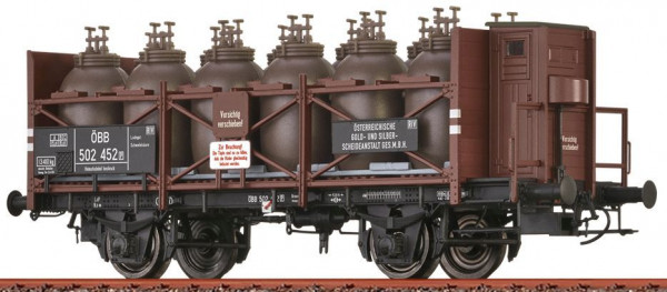 Brawa 49328 - Säuretopfwagen Z [P] ÖBB, Epoche III