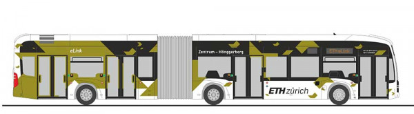 Rietze 77648 - Mercedes-Benz eCitaro G ETH Zürich (CH)
