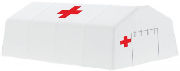 Rietze 70289 - Sanitätszelt "Rotes Kreuz"