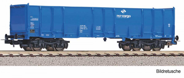 Piko 98559C1 - PKP Hochbordwagen Eaos blau Ep.6, Cargo #1
