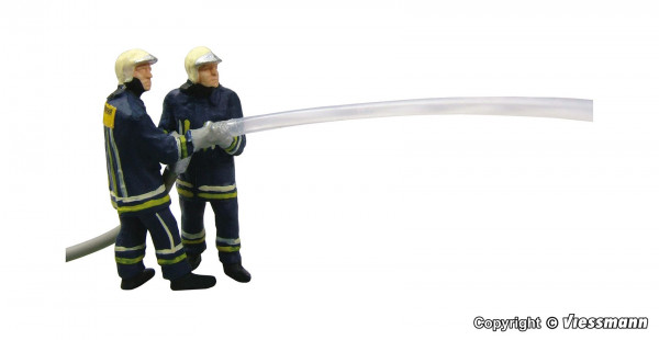 Viessmann 1542 - Feuerwehrmänner beim Löschangriff
