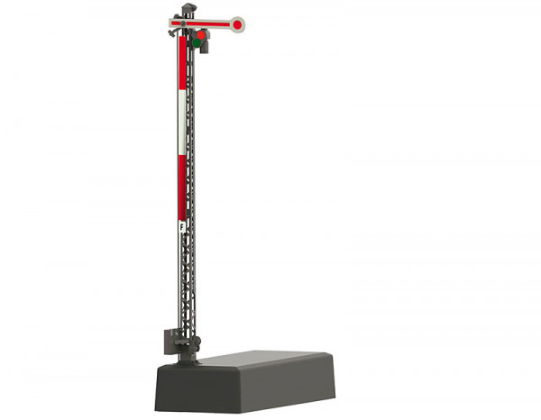 Märklin 70395 - Form-Hauptsignal Negativflügel mit Gittermast (HP0/HP1)
