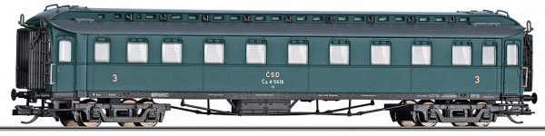 Tillig 12009 - Reisezugwagen 3. Klasse der CSD, Ep. III