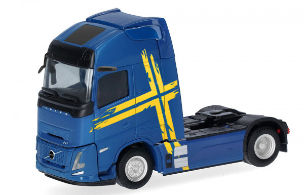 Herpa 321433 - Volvo FH Aero GL XL Electric Zugmaschine 2achs, blau