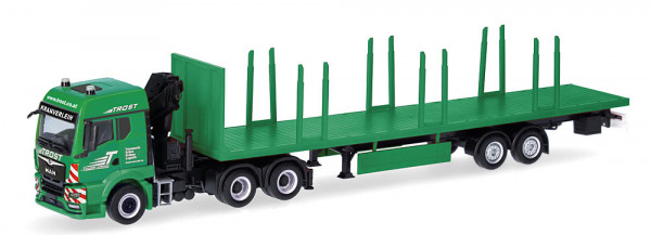 Herpa 320368 - MAN TGS TM Rungen-Sattelzug "Trost" (A)