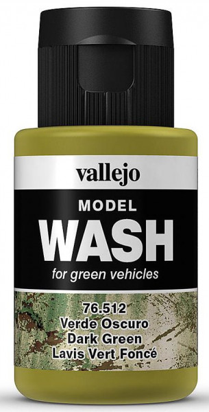 Vallejo 776512 - Wash-Colour Farbe, dunkelgrün, 35 ml
