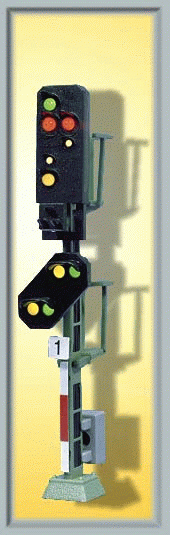 Viessmann 4916 - Licht-Ausfahrsignal mit Vorsignal Hp0 Hp0/Sh1 Hp1 Hp2 Vr0 Vr1 Vr2