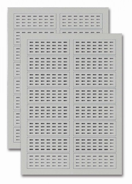 Busch 8805 - Kolonnenweg, 32 Platten