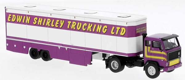 Brekina 85682 - Volvo F 89 Veranstaltungstruck 1977, Edwin Shirley Trucking,