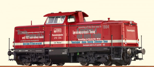 Brawa 42887 - RBG Diesellok BR 213 der Rennsteigbahn Ep.6, AC-digital + Sound