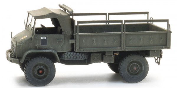 Artitec 6870779 - BE Unimog 404s bakwagen open groen