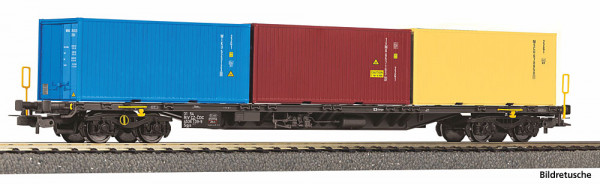 Piko 24634 - CD Tragwagen Sgnns Ep.6, beladen mit 3x 20`Container
