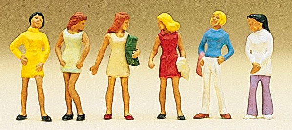 Preiser 10122 - Teenager 6 teilig