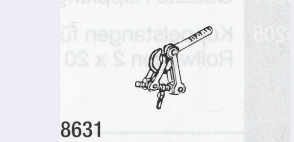 Weinert 8631 - Original Kupplung, mont.