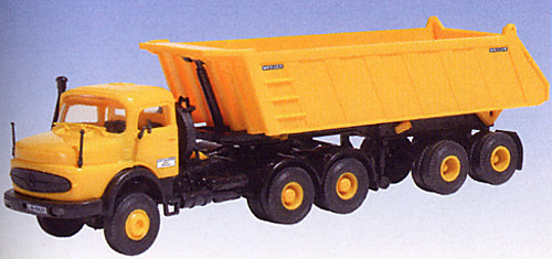 Kibri 14025 - MEILLER Rundhauber Sattelkipper 14x2,8x3,8 cm