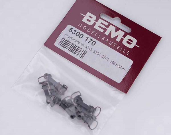 Bemo 5300170 - Kupplung für 3245, 3248, 3254, 3273, 3283-3286 - 10 Stück