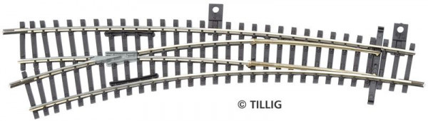 Tillig 83364 - IBW links Abzweig 15°, Radius 631, Abzweig 30°, Radius 310