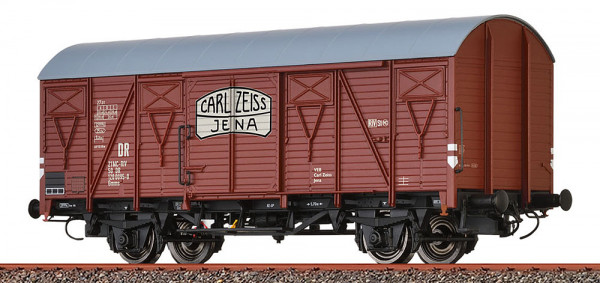 Brawa 51367 - H0 Gedeckter Güterwagen Gmms "Carl Zeiss Jena" DR
