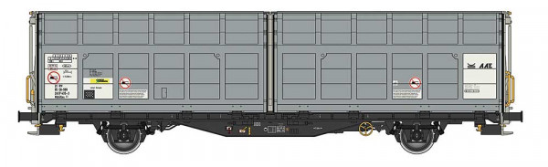 Albert Modell 245069 - SBB Schiebewandwagen Hbbillns Ep.6, grau