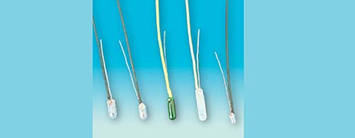 Brawa 3266 - Kabelbirnen (1 Kabel) Gleichstrom Ø 1,3 mm 3V/15mA Teflonkabel