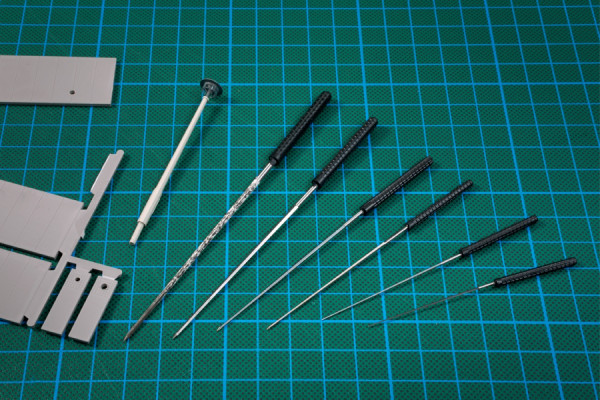 Auhagen 90011 - Set Reibahlen Größen von 0,6 mm bis 2,0 mm