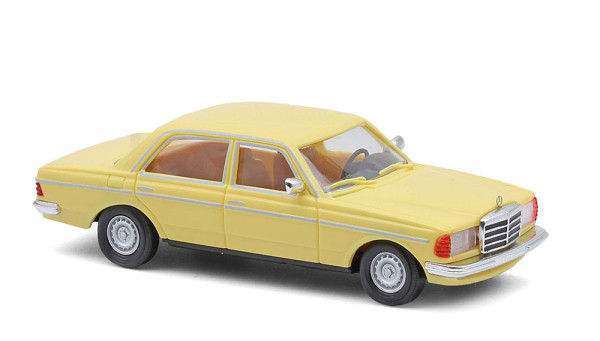 Busch 46952 - MB W123 Limo gelb H0