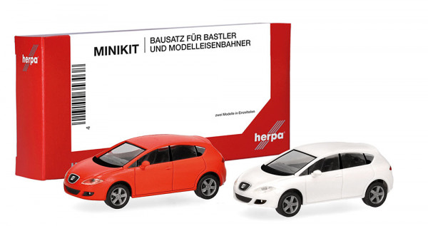 Herpa 013970-002 - MiKi Seat Leon, 2 Stück