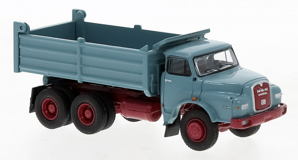 Brekina 78101 - MAN 26280 H Kipper, türkis