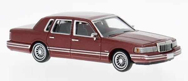PCX870909 - Lincoln Town Car, dunkelrot, 1991