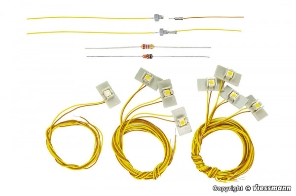 Viessmann 6002 - Beleuchtungs-Set für kibri Kubushäuser