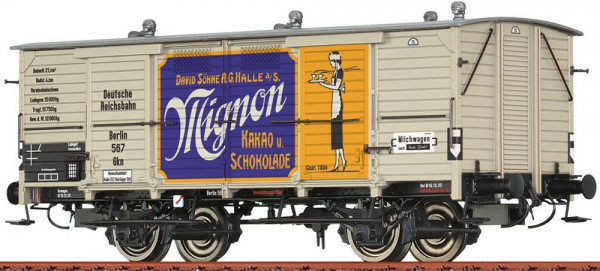 Brawa 50354 - DRG Kühlwagen Gkn Ep.2, " Mignon / Halloren"