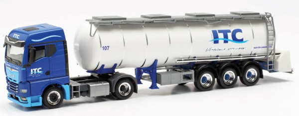 Herpa 316064 - MAN TGX GM Lebensmitteltank-Sattelzug "ITC" (NL)