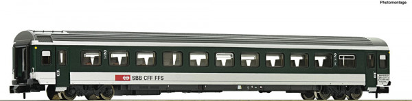 Fleischmann 6260058 - SBB EW IV Reisezugwagen 2.Kl.gruen/ E5