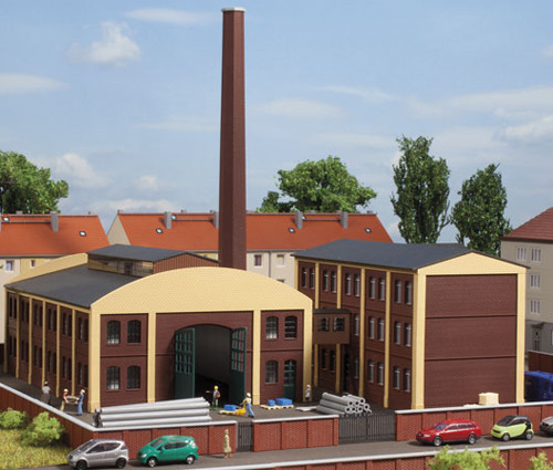 Auhagen 14475 - Fabrikgebäude Ziegelbauweise