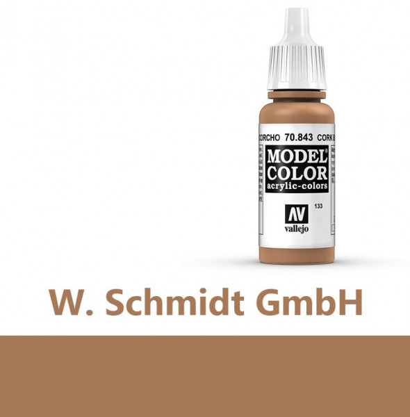 Vallejo 770843 - Model Color Farbe Sandgelb, Matt, 17 ml