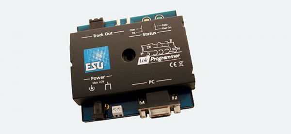 ESU 53451 - LokProgrammer, Netzteil, Serielles Kabel, Anleitung, USB-Adapter